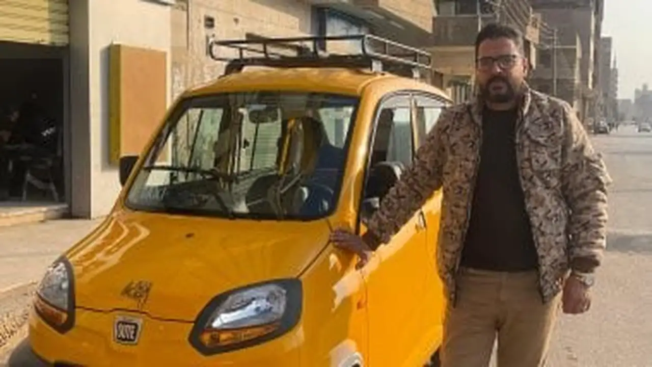 سيارة كيوت المرخصة تعمل بالغاز والبنزين كبديل آمن وفعال للتوكتوك